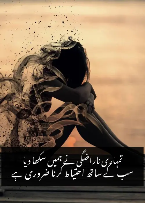 2-Lines Narazgi Poetry in Urdu